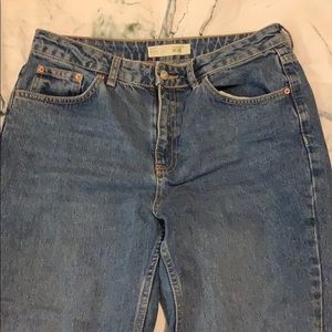 Topshop mom jeans